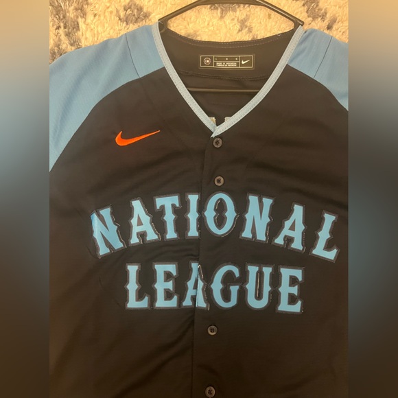 National League Shohei Ohtani Nike Navy 2024 MLB All Star game jersey LA Dodgers - Picture 7 of 8